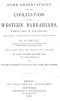 [Gutenberg 62209] • Some Observations Upon the Civilization of the Western Barbarians, Particularly of the English / made during the residence of some years in those parts.